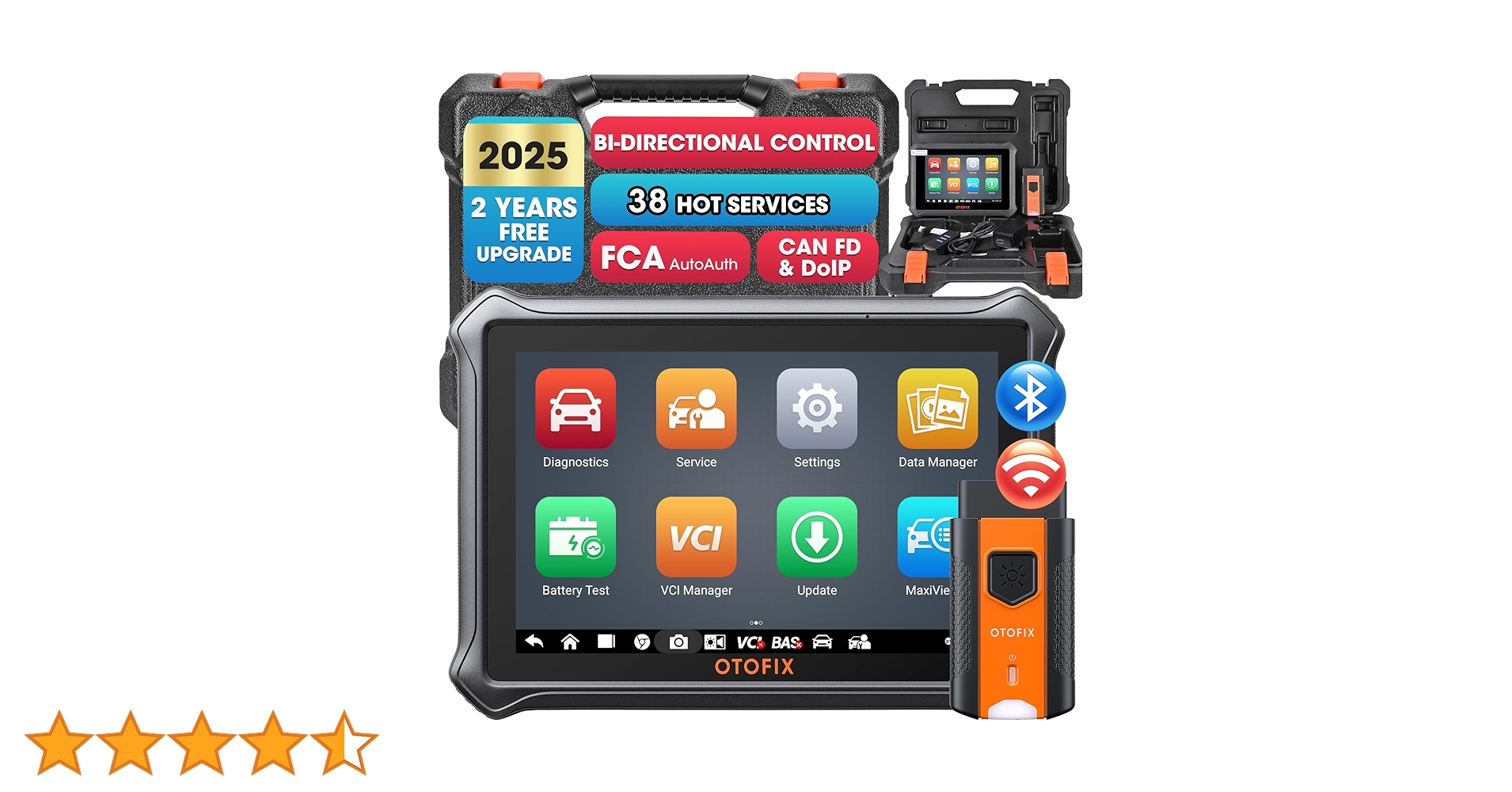 Amazon.co.jp: OTOFIX D1 Lite 自動車スキャンツール 2022 OBD2